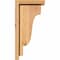 Ekena Millwork Newport Smooth Corbel w/Backplate, Western Red Cedar, 5 1/2"W x 8"D x 16"H COR06X08X16NEW01SWR - alternate 2